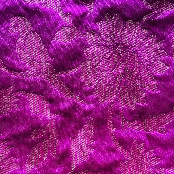 Peek Toddler Girl's Purple Fancy Special Occasion Short Sleeve Floral Dress 2-3 - Picture 3 of 7